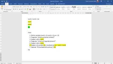 Clase 3 Cómputo 4 Algoritmos Sumar dos números operadores y diagramas de flujo