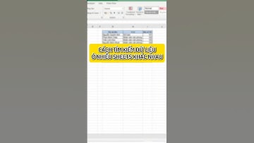 Cách tìm kiếm dữ liệu ở nhiều sheet khác nhau 🥰🥰🥰