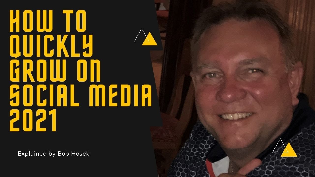 How to quickly grow on social media 2021 - YouTube