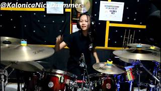 Adele ~ Set Fire To The Rain (Fast & Rock Version) Drums by Kalonica Nicx 12 yo