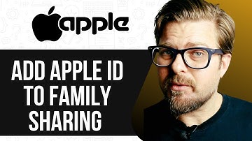 HOW TO ADD APPLE ID TO FAMILY SHARING  - 2025