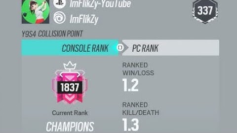 How I Hit #1 CHAMPION In R6 Operation Collision Point