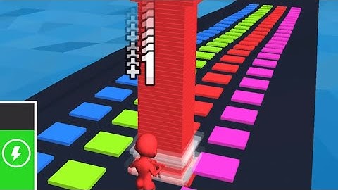 Stack Colors 🌈🌈All Levels Gameplay Walkthrough Android, ios Game New Update - 456