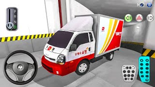 New Cargo Truck Kia Bongo in Parking Building - 3D Driving Class 2024 - best Android gameplay screenshot 5