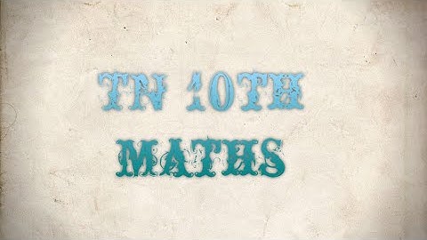 TN 10th maths graph  Ex 3.15 1st sum in tamil