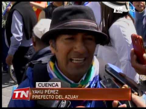 Marcha en defensa del agua, contra la minería y la emergencia climática