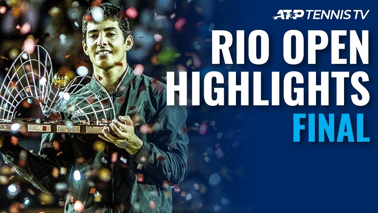 Cristian Garin Wins First ATP 500 Title! Rio 2020 Final Highlights