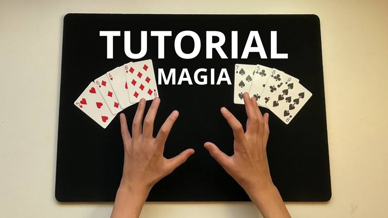 TUTORIAL: magia facilissima CON LE CARTE (acqua e olio)