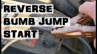 How to *actually* jump/bump start a vehicle.