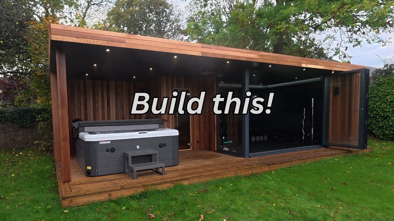 Комната в кедровом саду, тренажерный зал, сауна и джакузи. Как это сделано! Полная версия в режим...