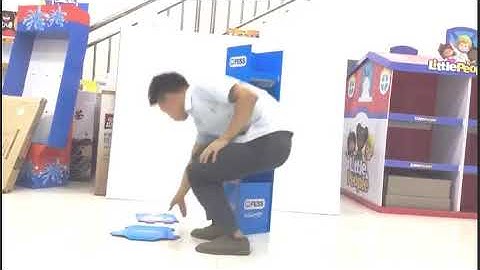 Foshan Caiyijie Printing Foladable Cardboard Floor Display Installation