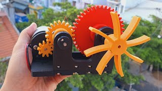 I 3D Printed a GearBox ! How it work?