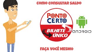 Como consultar saldo do Bilhete Único pelo celular