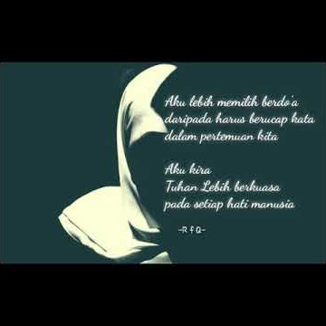 Tentangmu|Do'a Qorrib minni