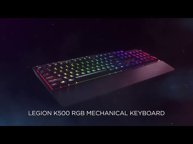 Lenovo Legion K500 RGB Mechanical Gaming Keyboard Product Tour