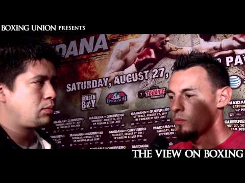 Robert Guerrero vs Marcos Maidana press interview ...