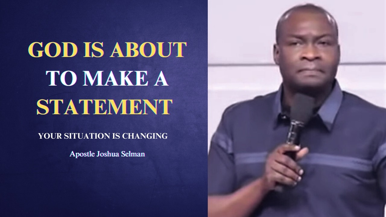 Бог вот-вот сделает заявление относительно вашей жизни || Апостол Джошуа Селман
