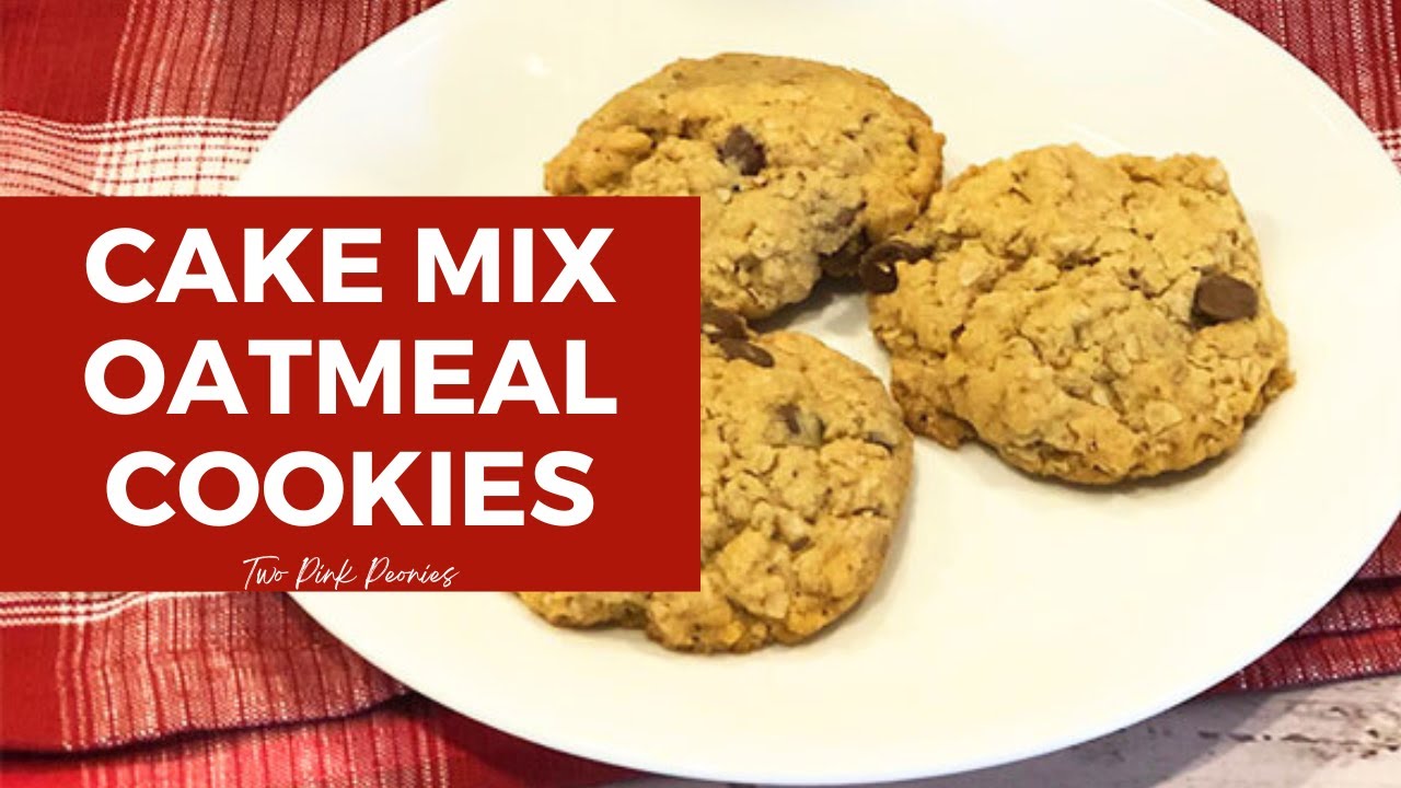 Рецепт овсяного печенья из готовой смеси для торта