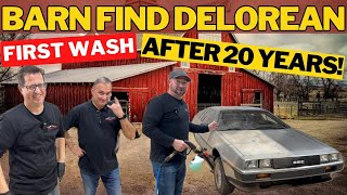 Barn Find DeLorean - First Wash in 20 Years! by DeLorean NATION 7,379 views 5 months ago 33 minutes