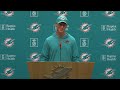 Outside Linebackers Coach Ryan Slowik meets with the media | Miami Dolphins