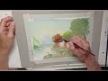 A simple oil landscape 