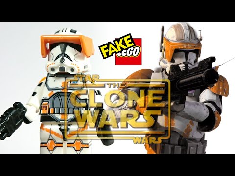 Fake Lego New Commander Cody 212th Battalion Clone Wars Minifigure by WM Bricks WM2006