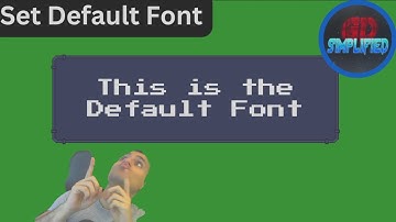 Set Default Font In Godot 4.0 In Less Than 4 Minutes!