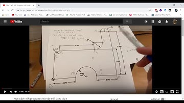 Học cách viết program cho máy mill CNC tập 1