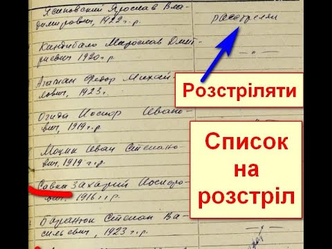 1941 тюрми переповнені розстріляти в язнів