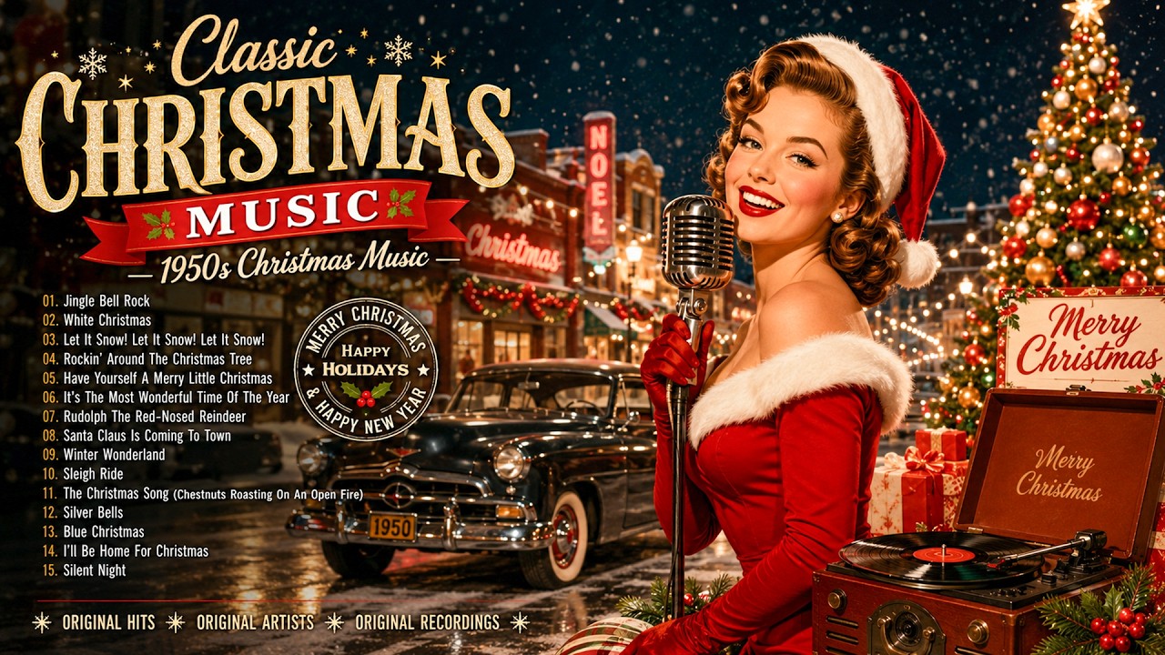 Classic Christmas Music | Frank Sinatra, Bing Crosby & Nat King