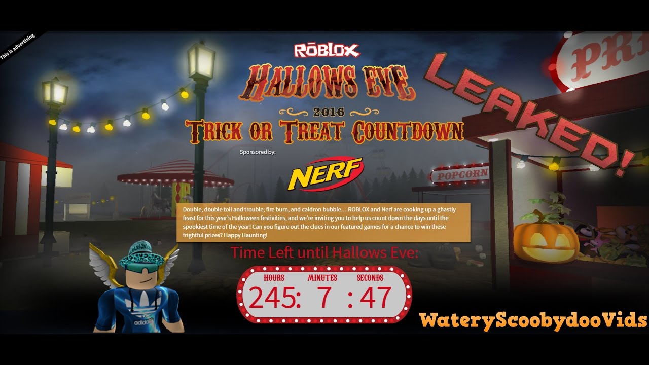 Roblox Finding All Event Items Halloween 2018
