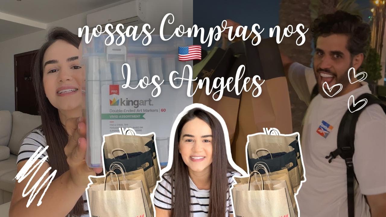 Nossas compras nos OUTLETS de LOS ANGELES 😱💸 | Achados nos EUA!