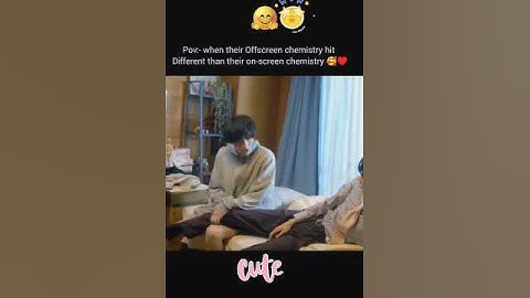 My personal weatherman bl series[Behind the scene]😍💕#mypersonalweatherman#blseries#bl#shorts#fyp#jbl