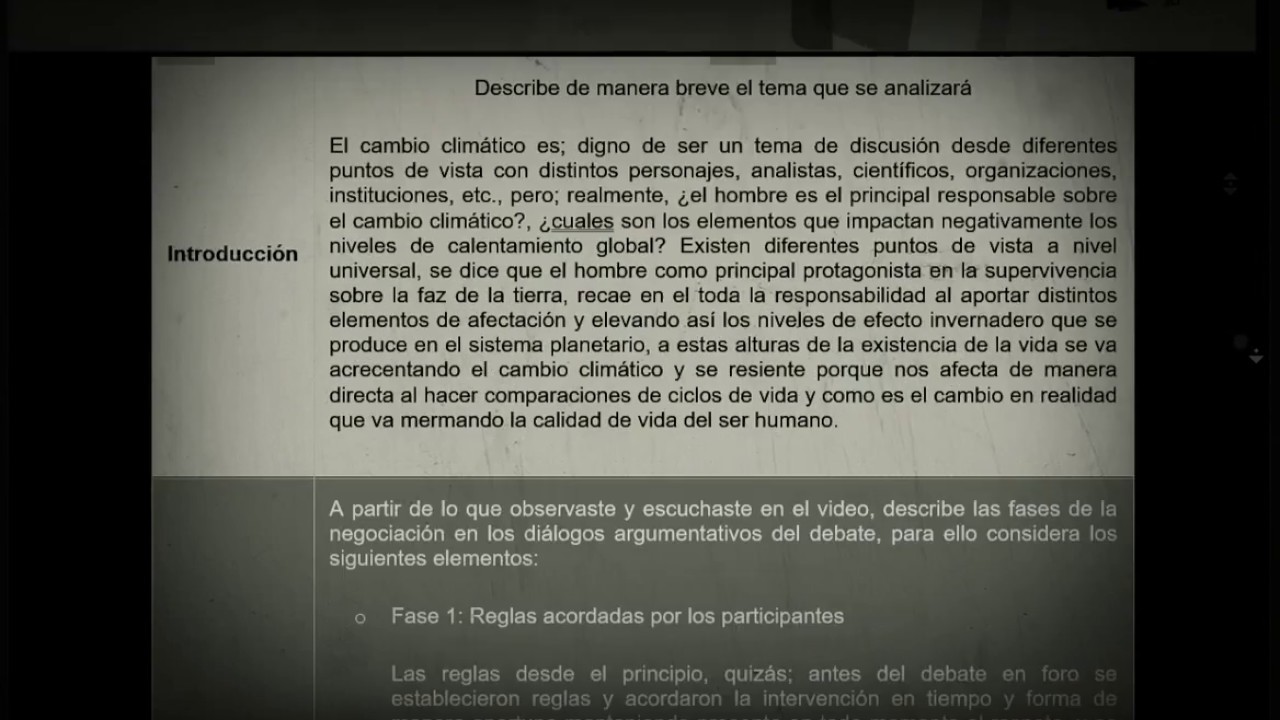 Módulo 5 Proyecto Integrador Analísis de un debate - YouTube
