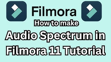 How to make AUDIO SPECTRUM in Filmora 11 Tutorial | How to Add Audio Spectrum Effect in Filmora 11