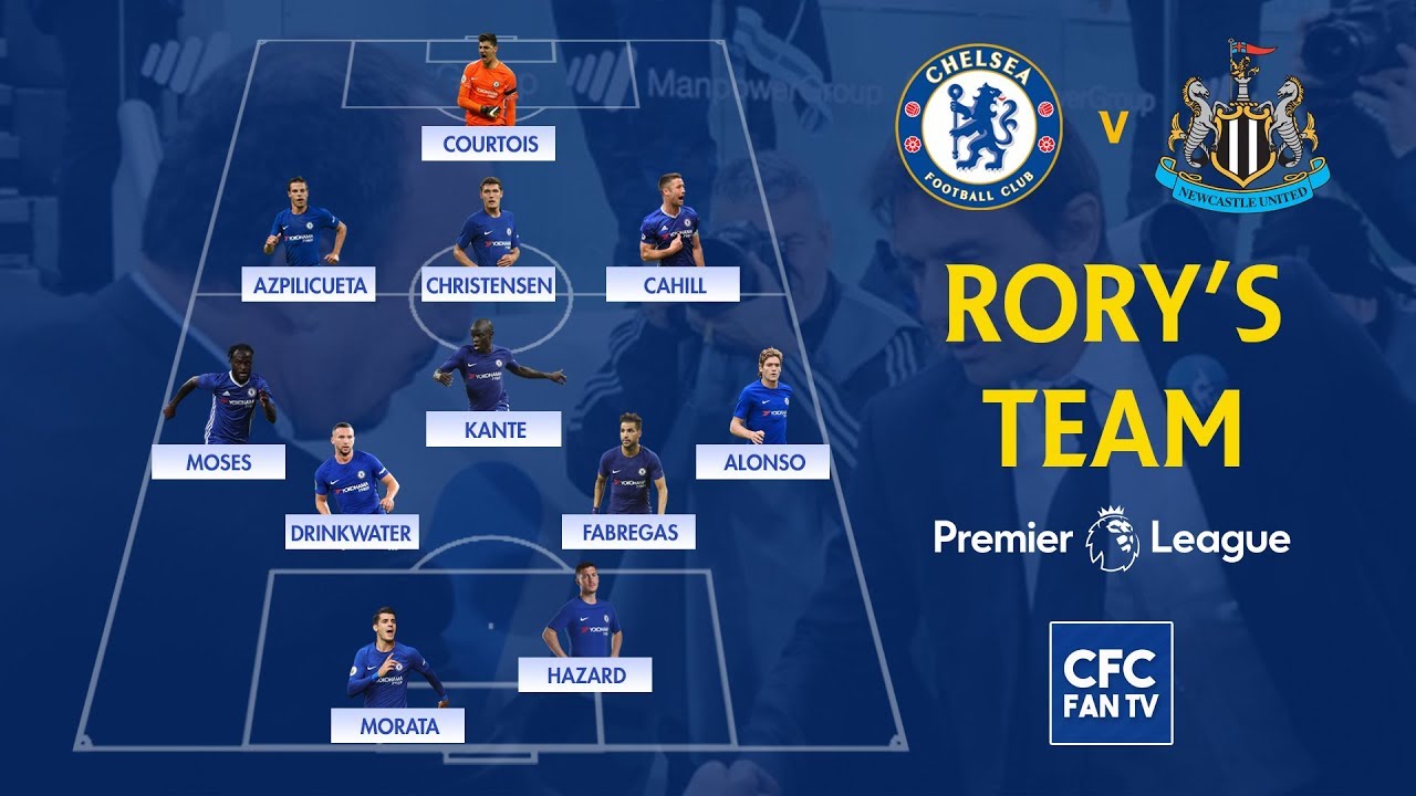 Chelsea vs Newcastle United Possible Lineups