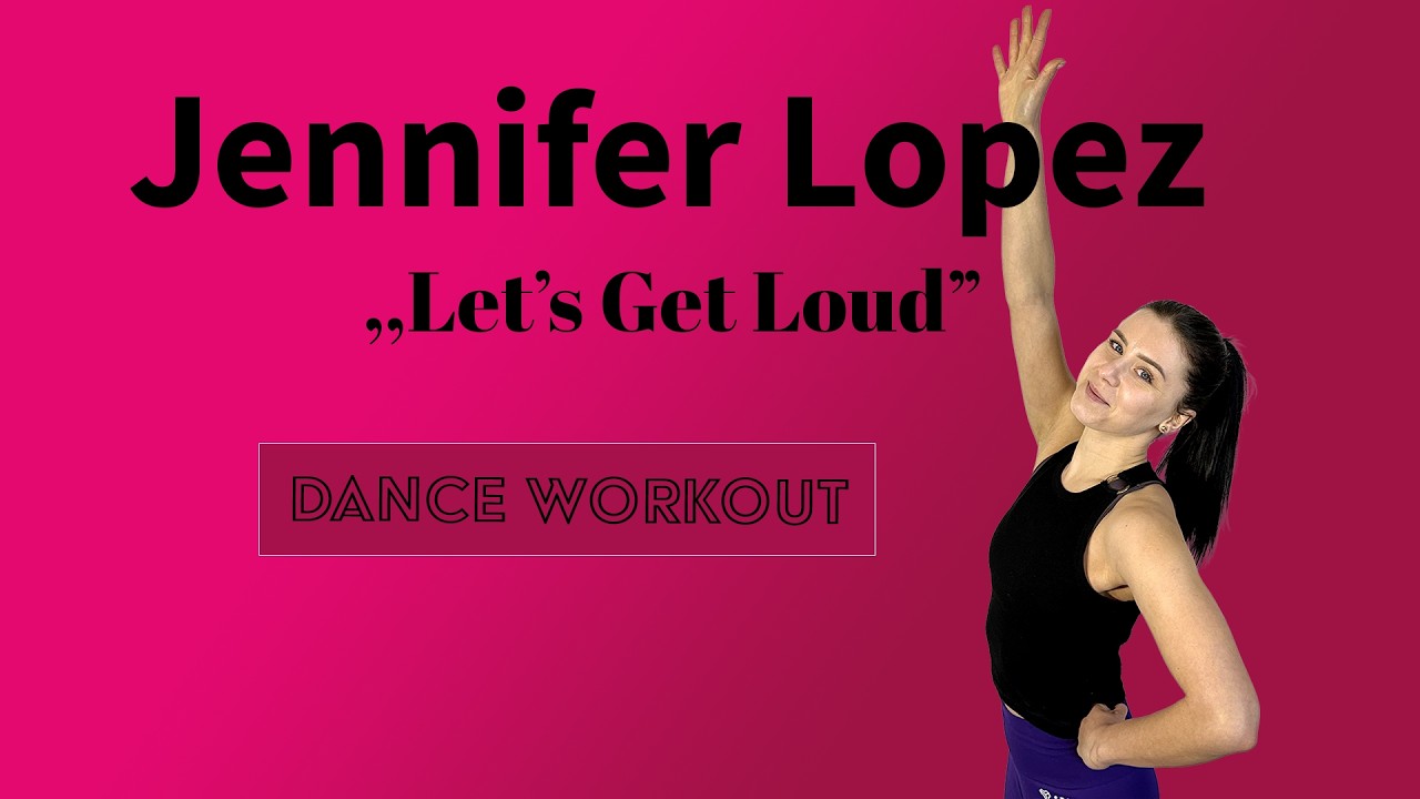Spalaj kalorie tańcząc 🥳 CARDIODANCE Jennifer Lopez - Let’s Get Loud 💪🏼