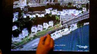 Wiimote Whiteboard - google Earth