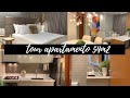 Tour por um apartamento de 54m2 | apartamento pequeno decorado