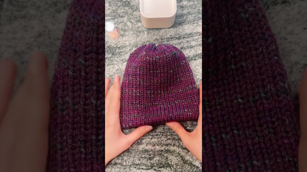 Sentro Knitting Machine | Double Layer Beanie Hat Tutorial | Beginner-Friendly