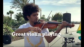 Great violin playing