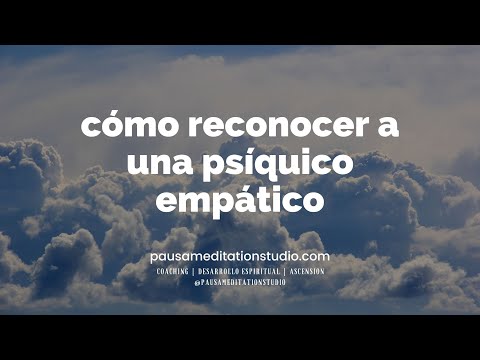 Video: Cómo Reconocer A Un Psíquico