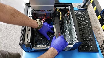 How to remove side panel and graphics card on Dell XPS 8920. 4K UHD