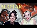 Acotar theories and fancasting bonus episode  in bed with books podcast