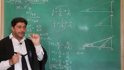 10th physics, Simple Microscope, Pakistan physics, Urdu/Hindi