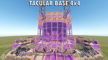 TACULARR 4X4 RUST BASE VERSION WITH FUNNEL + OPEN CORE + HONEYCOMB | SMALL GROUP