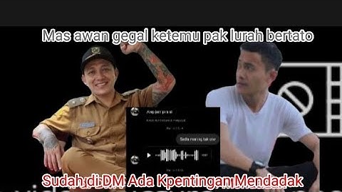 Gagal Ketemu Pak Lurah Bertato! Pak Lurah Viral BANJARNEGARA Terbaru 2023
