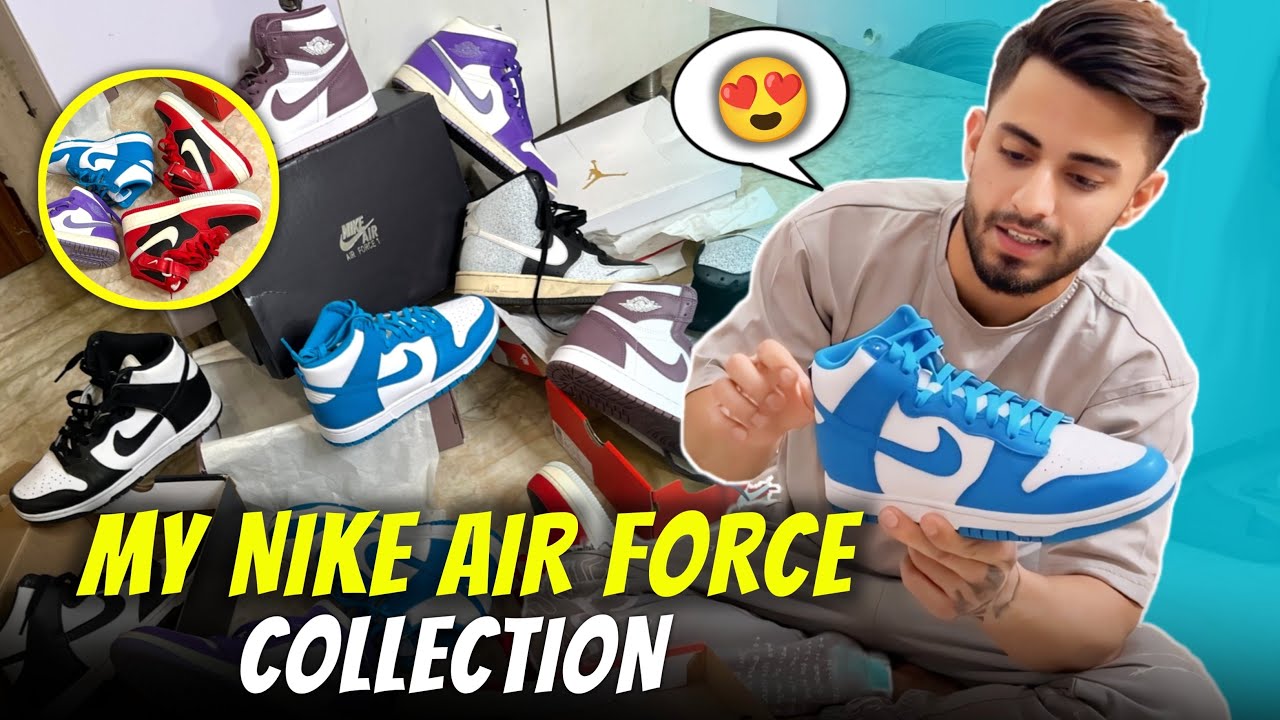 Dubai se aaye mera nike Air Force shoes*😍 | My Nike Air Force Collection | ￼Worth 70k🔥