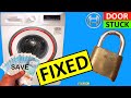 Bosch Washing Machine Door Stuck and How to Open it