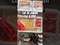 Eat in Japan for 8 usd 7-Eleven #japan #japantravel #7eleven #tokyo #japanesefood #food
